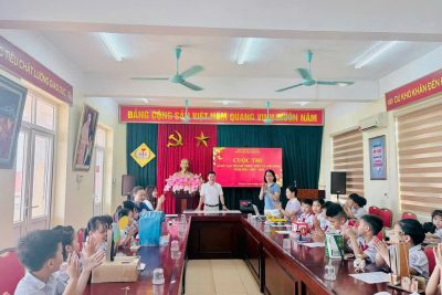 CUỘC THI SÁNG TẠO THANH THIẾU NIÊN VÀ NHI ĐỒNG TRƯỜNG TIỂU HỌC NINH GIANG