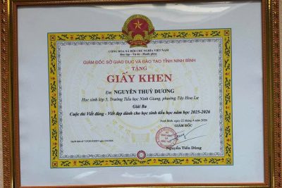 TỰ HÀO NHỮNG “HOA TRẠNG NGUYÊN” DƯỚI MÁI TRƯỜNG THÂN YÊU