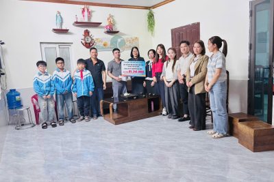 TRAO GỬI YÊU THƯƠNG – TIẾP SỨC CHO EM NGUYỄN GIA BẢO