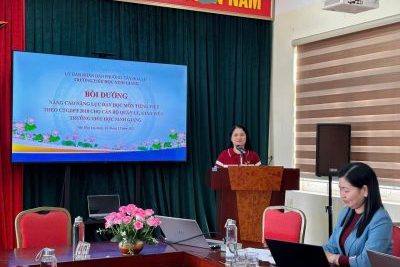 BỒI DƯỠNG CHUYÊN MÔN – KHÉP LẠI NĂM CŨ BẰNG SỰ LAN TỎA